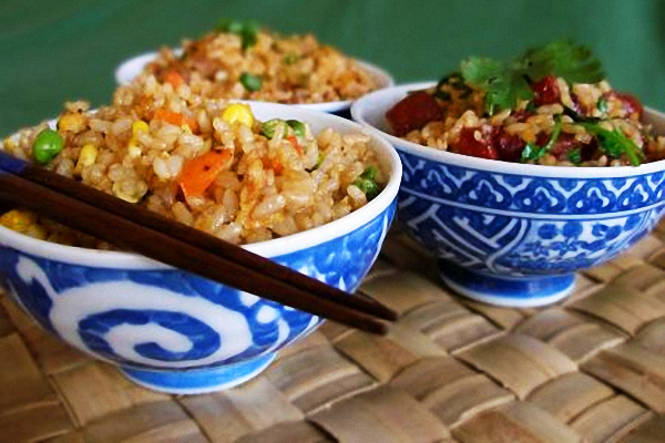 Receta de arroz chino o a la cantonesa